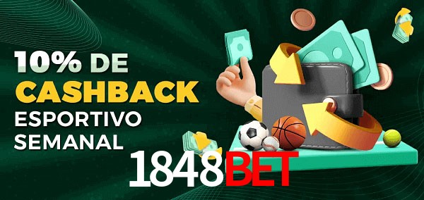 10% de bônus de cashback na 1848bet
